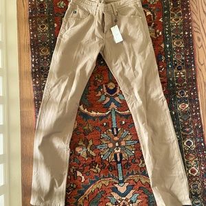 *NWT* AG Adriano Goldschmied tan pants